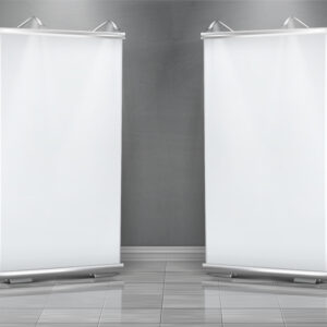 Straight Pop Up Banner Display
