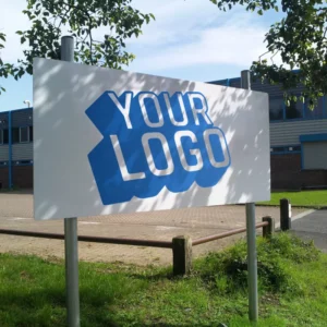 Double Post Mounted Sign